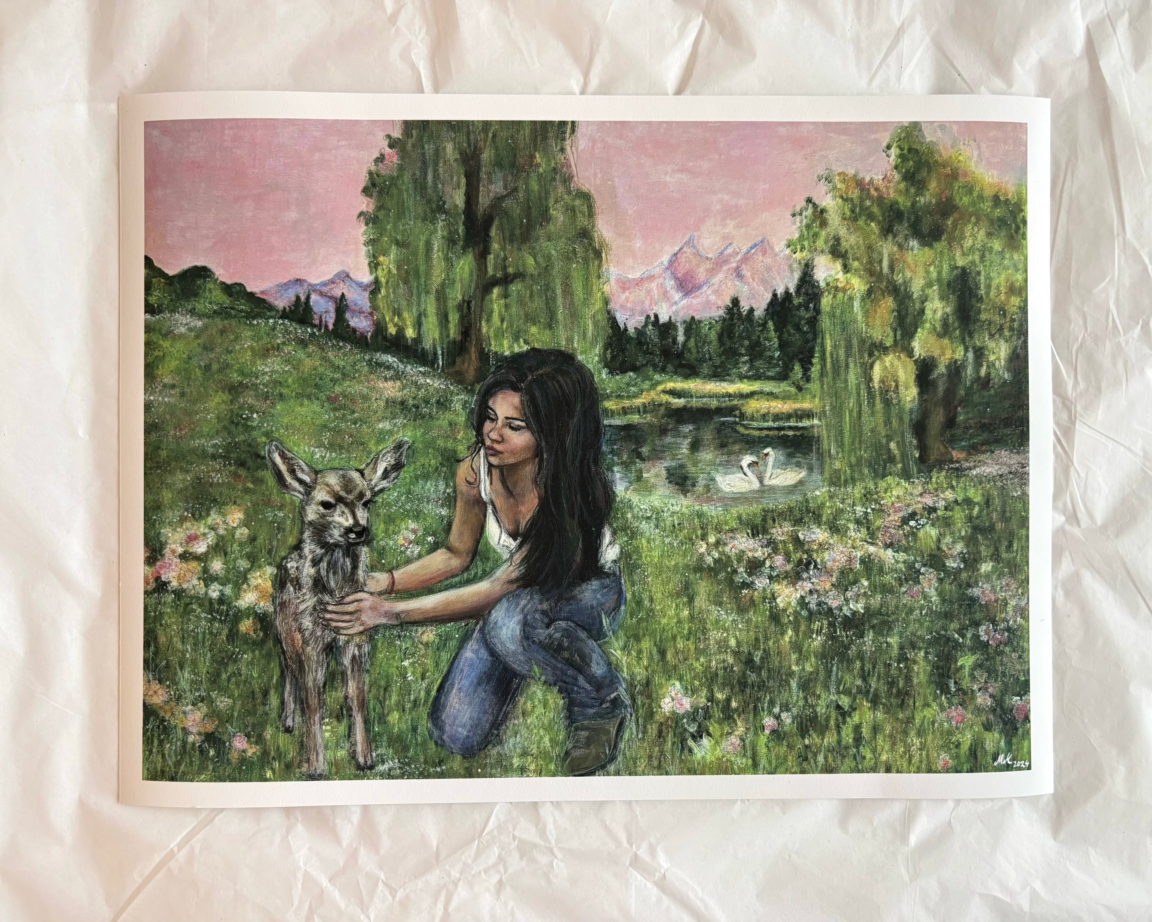 FAIRY TALE - Archival Art Print  30x40 cm / 12x16″